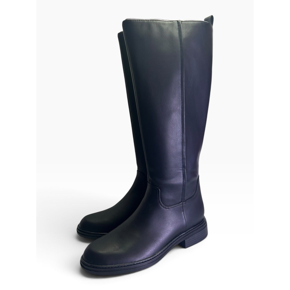 Naturalizer Lennox Women's Knee High Boots Black Size 9M New With Box NIB